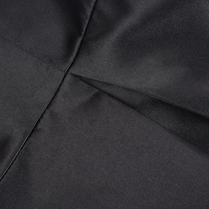 Oferta Especial: Vestido Midi Elegante de Seda/Algodón Tejido para Mujer, Estilo Vintage, Cintura Baja, Satinado, con Cremallera, Lavable, Cuello Redondo, Manga Corta - Product Image 4