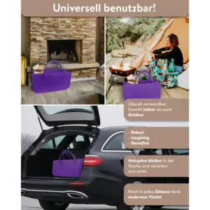 Bolsa de Fieltro para Transportar Leña, Marca Orchid - Product Image 4