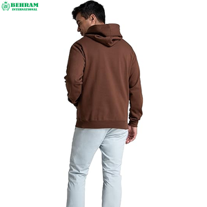 Sweat-shirt à capuche unisexe à manches longues, coupe classique, en molleton écologique/éponge française, avec logo personnalisé, 100% coton, thermique, épais - Product Image 1