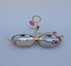 Luxury Polished Eco-Friendly <b>Stainless</b> <b>Steel</b> Chocolate Wedding Bowl High Quality Handmade Multi-functional <b>Microwave</b> Oven Safe - Product Image 4