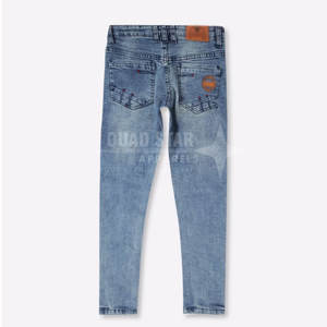 Venta al por mayor de pantalones de diseño personalizado para niños de diseño único más vendidos pantalones vaqueros rectos hechos en Pakistán - Product Image 2