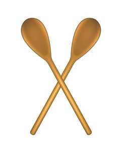 Cuchara de madera natural para cocinar y servir, hecha a mano de madera maciza para revolver y mezclar en el uso diario en la cocina del hogar - Product Image 5