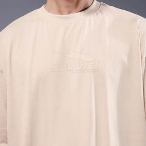 Vêtements T-shirts pour hommes Meilleure qualité T-shirts surdimensionnés Vêtements d'été T-shirts surdimensionnés à vendre - Product Image 6