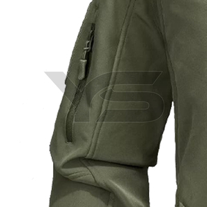 New Arrival Casual Winter Jacket High Quality Softshell Fabric Multi-Color Option <b>Stand</b> Collar Zipper OEM Service Available - Product Image 5