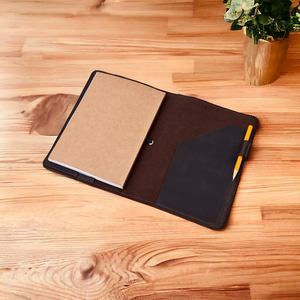 Cubierta de diario de cuero recargable personalizado, diario de impresión personalizado, papel de sombra natural de cuero, producto al por mayor, OEM - Product Image 2