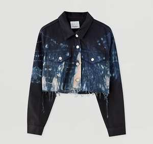 Veste en jean pour hommes High Street de belle apparence de sortie d'usine Service OEM/ODM veste en jean attrayante en éponge vintage pour hommes - Product Image 3