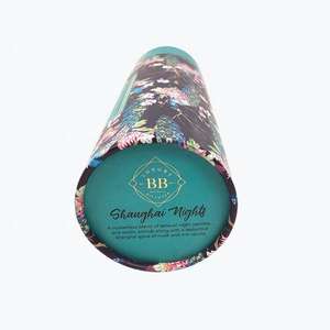 Cosmetic Luxury Cylinder Skincare Poster Candle Paper <b>Tube</b> Packaging Custom Round Paper <b>Cardboard</b> Boxes <b>For</b> Perfume - Product Image 5