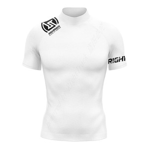 T-shirt de surf à manches courtes pour hommes Arch Wave Righttrack Performance Maillot de bain moulant Upf 50 + Rashguard Vacation Beachwear - Product Image 4