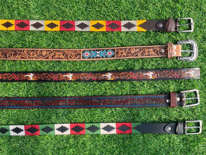 Nouveau élégant et décontracté fait à la main en cuir véritable classique hommes ceinture personnalisée pleine fleur en détresse en cuir véritable hommes ceinture - Product Image 6