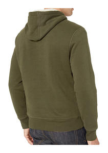 Wholesale Custom 100% Cotton Fleece Casual Men's <b>Hoodies</b> Winter Warm Sweatshirt With Pocket - Product Image 5