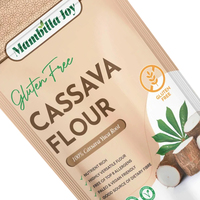 Tapioca nutrition sac d'emballage alimentaire huit côtés joint sous vide étanche à l'humidité dégradable composite auto-obturant sac