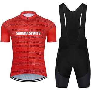 ชุดปั่นจักรยานแบบกำหนดเอง ราคาดีที่สุด เสื้อปั่นจักรยานแห้งเร็ว คุณภาพสูง ระบายอากาศได้ดี ชุดปั่นจักรยานสำหรับผู้ชาย สำหรับปั่นบนถนนและภูเขา - Product Image 1