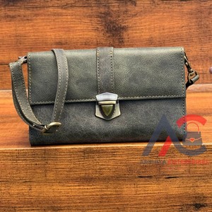 Nouveau concepteur femmes de luxe en cuir véritable grand bandoulière épaule pochette sac à main et porte-carte portefeuilles mode Style sacs à main - Product Image 1