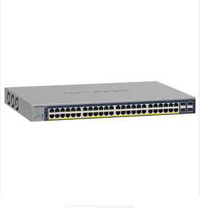 GS752TPP 48-Port <b>PoE</b> Gigabit Ethernet Smart <b>Switch</b> Enterprise Managed 20Gbps VLAN Support - Product Image 1
