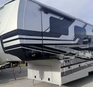 El mejor!! Remolque de Viaje RV Usado 2025 2024 2023 Quinta Rueda RiverStone 421FK Forest River Autocaravanas RV - Product Image 1