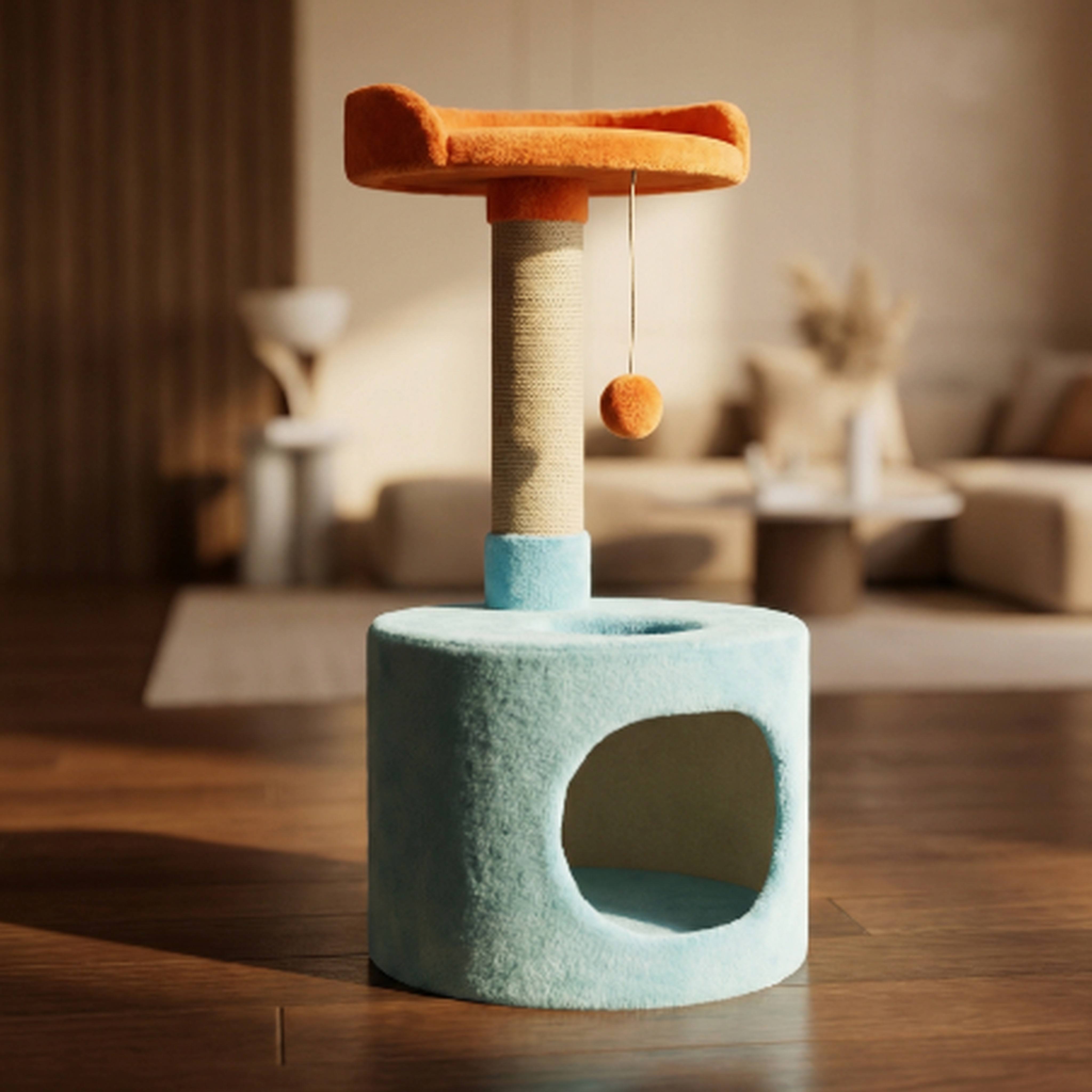 ส้มและน้ำเงิน