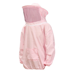 Chaqueta protectora antiestática para apicultura, traje de apicultor transpirable con manga, velo, vestido, sombrero, conjunto de ropa - Product Image 6