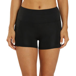 กางเกงขาสั้นแบบไร้รอยต่อเอวสูงสำหรับผู้หญิงกางเกงขาสั้นออกกำลังกายเล่นฟิตเนสเล่นกีฬาโยคะ - Product Image 1
