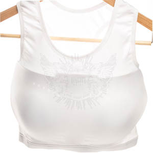 Protector de pecho de algodón y neopreno transpirable de alta calidad para mujer para entrenamiento: máxima protección y flexibilidad - Product Image 1