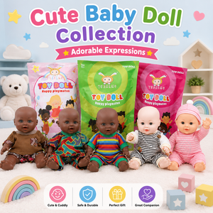 Poupée éducative en vinyle souple TUSALMO pour filles, jouet de mode, sac mystère pour les plus de 3 ans, couleurs et emballage personnalisés - Product Image 2