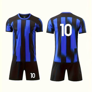 Ensemble de maillots de football à sublimation personnalisée | Uniforme de football léger antibactérien respirant à séchage rapide | Haute qualité - Product Image 1