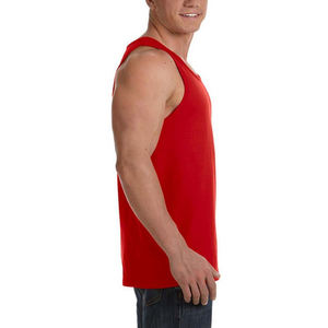 Ropa deportiva Camiseta sin mangas de secado rápido para hombre a la venta Mejor fabricante Logotipo personalizado Gimnasio Fitness Camiseta sin mangas para hombre con tamaño personalizado - Product Image 6