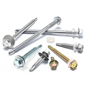 Tornillo Autoperforante Hexagonal de Cabeza Plana para Madera, Acero Inoxidable DIN7504 - Product Image 1