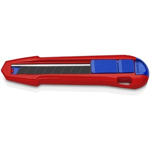 Couteau utilitaire en magnésium KNIPEX CutiX avec une lame de 18 mm de largeur et une longueur de 165 mm - Product Image 1