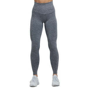 Leggings de sport sans coutures pour femmes, taille haute, effet push-up, en polyester, pour la gym et les occasions décontractées - Product Image 5