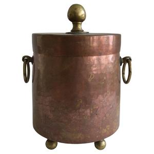 Tendance seau à glace en laiton de haute qualité Antique beau seau en acier inoxydable en métal fini Ice Party et hôtel utiliser la forme ovale - Product Image 1