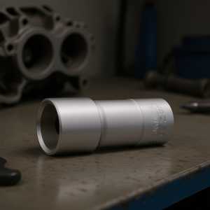 Hazet 3/8'' Inch Hexagonal Square Spark Plug <b>Socket</b> for Installing and Removing Spark Plugs - Product Image 3