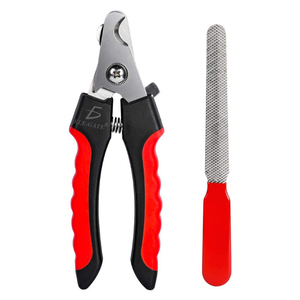 Kit Professionale per Toelettatura Animali Domestici con Forbici Tagliaunghie Personalizzabili e Manico Sicuro e Antiscivolo - Product Image 1