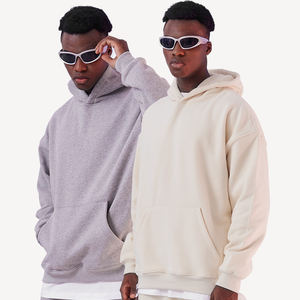 BSCI Unisex Sudadera con capucha de gran tamaño Ropa de tela pesada de invierno con patrón impreso Logotipo personalizado Tamaño XS - Product Image 1