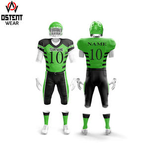 Venta al por mayor uniformes de fútbol americano hechos a medida superventas ropa deportiva que incluye kits de Camisetas fútbol personalizado impreso - Product Image 3