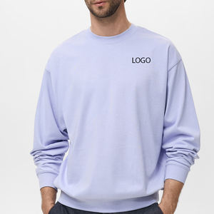 Sweat-shirt à manches longues pour homme avec logo personnalisé / Vente en gros à prix avantageux, vêtements décontractés, service OEM, col rond - Product Image 1