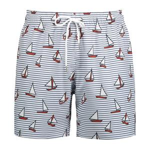 Shorts de sport décontractés pour hommes personnalisés avec tissu en toile, écologiques, respirants, impression par sublimation, prix bas - Product Image 1