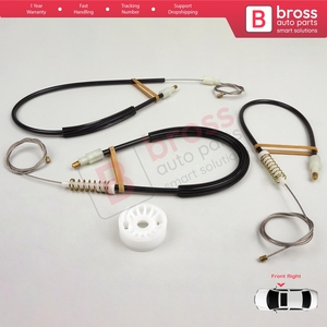 ชุดซ่อมมอเตอร์กระจกหน้าต่างด้านหน้าขวา รุ่น BWR1212 สำหรับรถยนต์ซีรีส์ 5 E60 E61 ปี 2003-2010 แบบ 4/5 ประตู รหัสอะไหล่ 51337184384 - Product Image 6