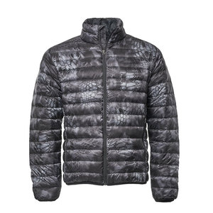Chaqueta acolchada ligera con cubierta de cara completa Chaqueta de hombre resistente al agua y de marca personalizada - Product Image 1