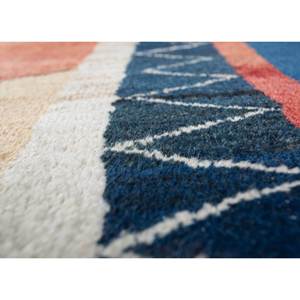 Tapis en laine noués à la main Nuray grande surface 9x12 rectangulaire géométrique abstrait pour couloir et entrée - Product Image 3