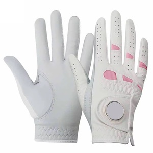 Gants de golf en cuir Cabretta respirant de qualité supérieure avec logo personnalisé pour hommes, pour le sport, le cyclisme et les activités de plein air - Product Image 4