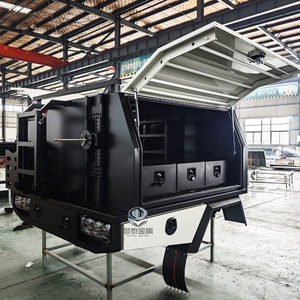 Australian Standard Aluminum Ute Tray with Canopy - Reinforced Headboard and Tapered Boxes for Hilux Ranger - Product Image 3