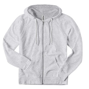 BELLA+CANVAS <b>men's</b> Athletic Soft Performance Lightweight Zip Up Workout Hoodie <b>Jacket</b> Hoodies - Product Image 3