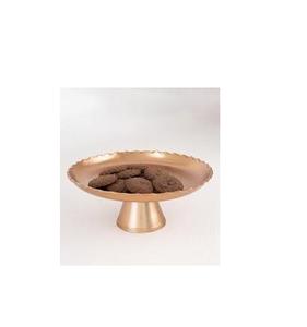 Metal Cake Stands and Wood Base White Pedestal Dessert Holder <b>Wedding</b> Party Decorative for Selling Product - Product Image 5