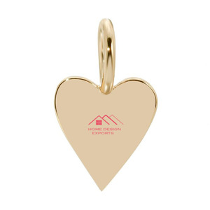 Marque Lettre Métal Bijoux Étiquettes Rondes En Métal Charmes Clés Anneaux Attrayant Collier Accessoire Or Pendentif - Product Image 5