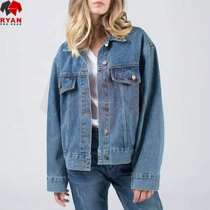 Veste en jean décontractée pour femmes, fabricant, logo personnalisé, OEM, ODM, veste en jean pour femmes - Product Image 4