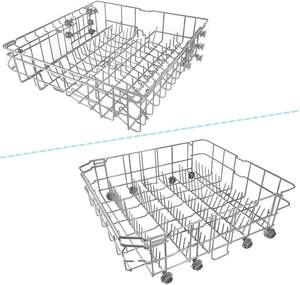 DD82-01385B DD82-01384A Juego de rejillas superiores e inferiores para lavavajillas <span class=keywords><strong>Samsung</strong></span>, compatible con modelos como DW80M2020US/AC - Product Image 1