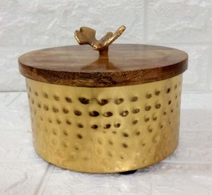 Thé noir récipient de stockage en métal pour espèces alimentaires fruits secs conteneur de stockage pot maison hôtel restaurant cuisine décoration - Product Image 6