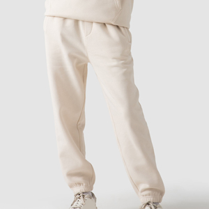 Ensemble de survêtement d'hiver pour femmes, décontracté, surdimensionné, deux pièces, 100% coton, vêtements de jogging d'entraînement - Product Image 3