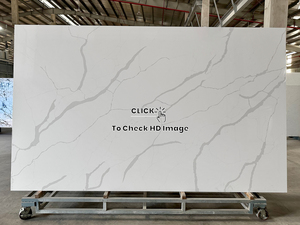 Thực sự cũng đóng gói khó khăn mở rộng <span class=keywords><strong>Quartz</strong></span> slab khách sạn dự án nhà hàng nhà bếp worktop Trắng Nhân Tạo <span class=keywords><strong>Quartz</strong></span> đá slab - Product Image 2