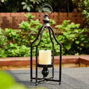 Handmade <b>Black</b> Metal <b>Lantern</b> Tabletop For Home Restaurant Hotel Decoration in Best Price - Product Image 5